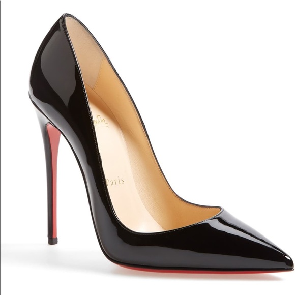 Christian Louboutin ‘So Kate’ Black Patent Leather Pumps - Picture 2 of 8
